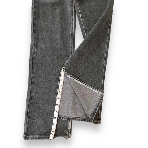 PacSun Womans Jeans Sz 24 Black Wash Low Rise Straight Leg Rigid Denim NEW - Picture 14 of 16